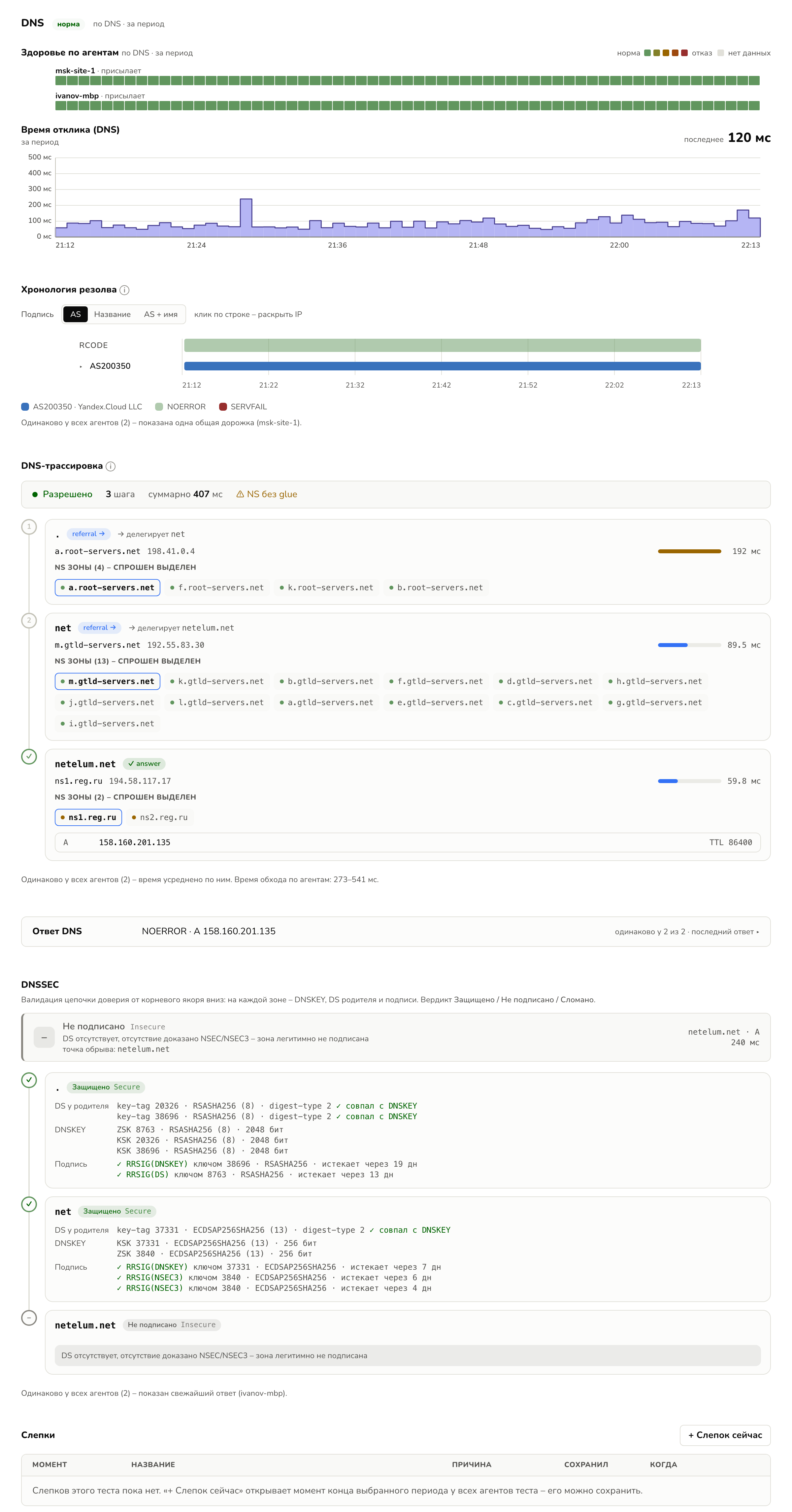 Звено DNS