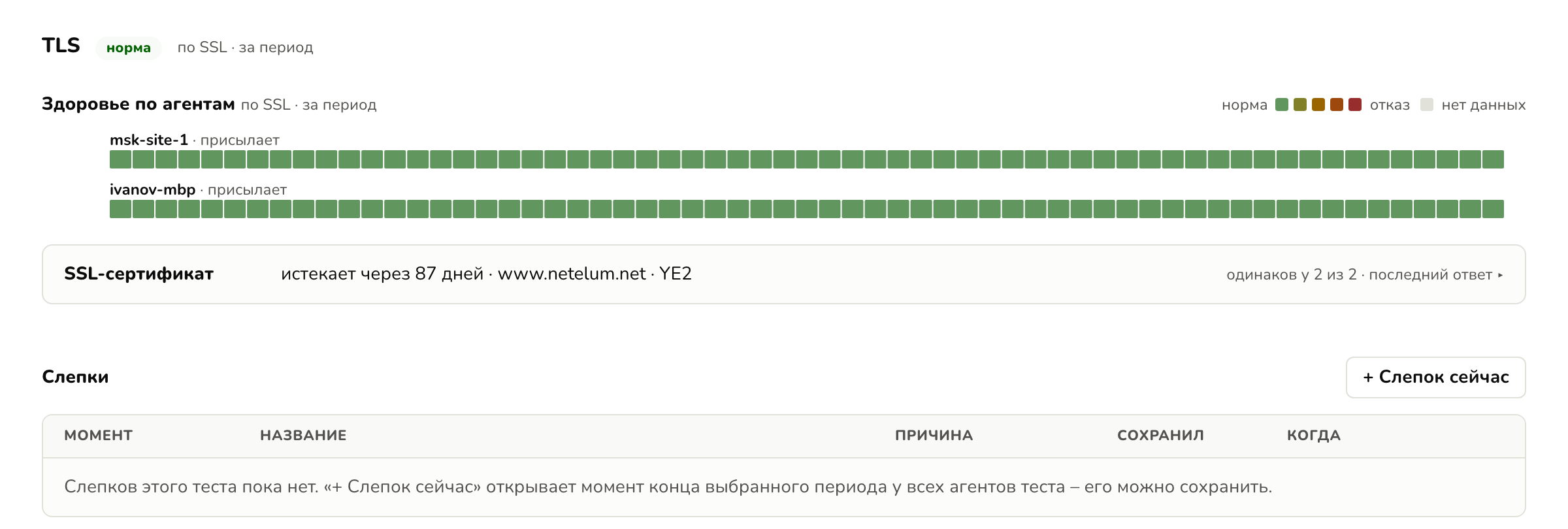 Звено TLS